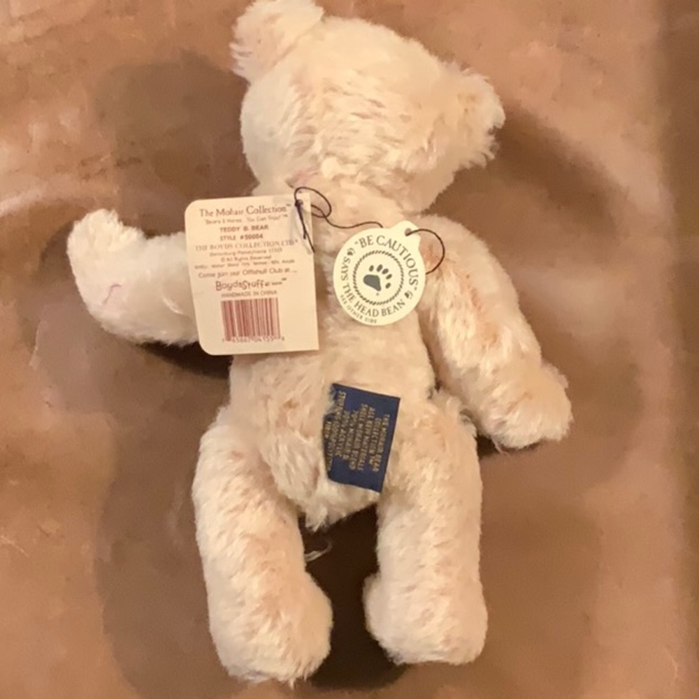 Teddy B. Bear Boyds Bears Collectors Edition Mohair Collection Vintage - Picture 5 of 10